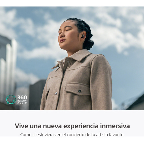 Audífonos True Wireless Con Noise Cancelling Wf-1000xm5 Color Negro - Excelente (Reacondicionado)