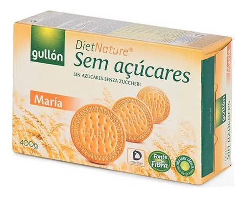 Biscoito Maria Diet Sem Açúcar Gullon 400g