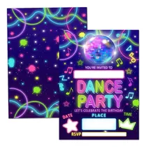 Comprar Tarjetas De Invitación A Fiesta De Baile, Invitación A Fiest