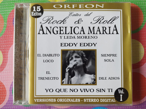 Angelica Maria Cd Exitos Del Rock & Roll W