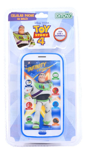 Celular Toy Story 4 Color Azul