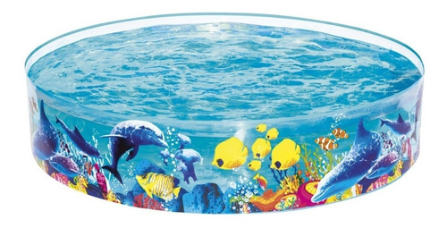 Pileta Rigida Pez Payaso Niños Chica Bestway 182x38cm 746 L
