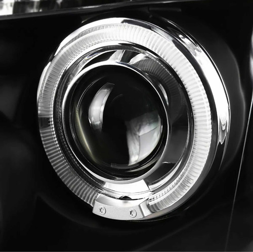 Par De Faros Halo / Led Nissan Frontier 2005 2006 2007 2008