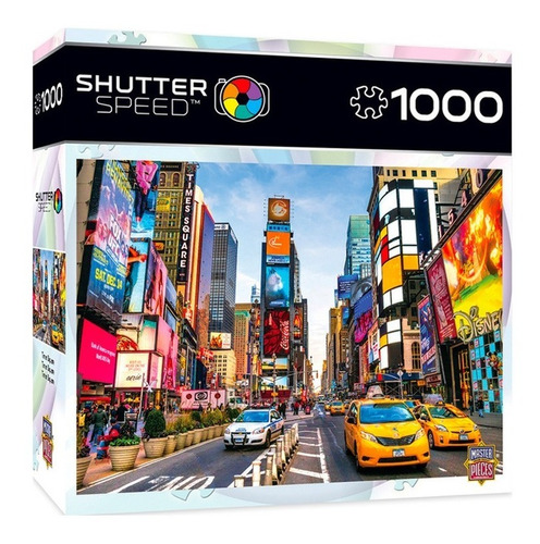 Imagen 1 de 3 de Rompecabezas Times Square - 1000 Piezas - Master Pieces