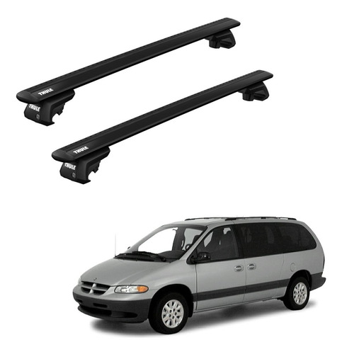 Rack Bagageiro Thule Evo Dodge Caravan Mpv 1996 Á 2005