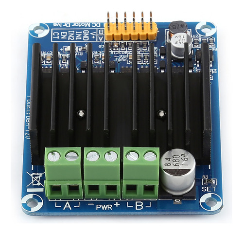 1*dc5-12v Módulo Controlador Motor De Puente H Doble Canal