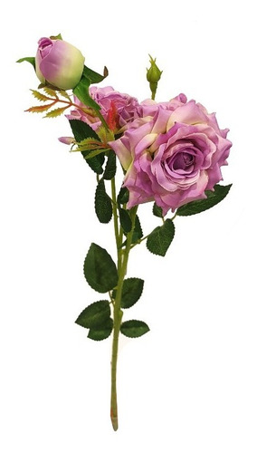 Flor Planta Artificial Ramo Rosas Colores M3 - Sheshu Home