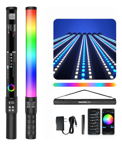 Mettlelite Ls400c Rgb - Barra De Luz Led A Todo Color De Sal