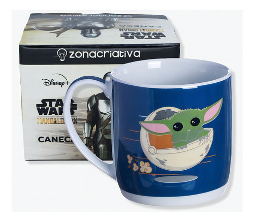 Caneca Urban Baby Yoda Star Wars Mandaloriano 300ml