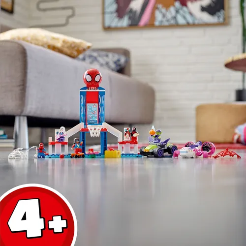 Lego Marvel Spider-man Web Quarter Hangout 10784 Set De Cons