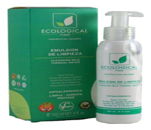 Emulsión De Limpieza Ecológical Time Limpia-hidrata-protege