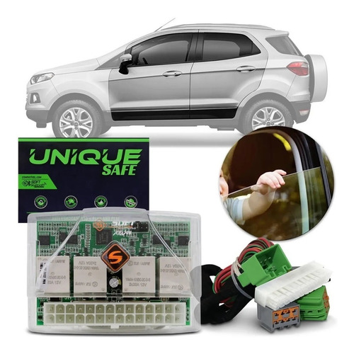 Módulo De Vidro Elétrico Soft Ford Ka E Ecosport 4 Portas