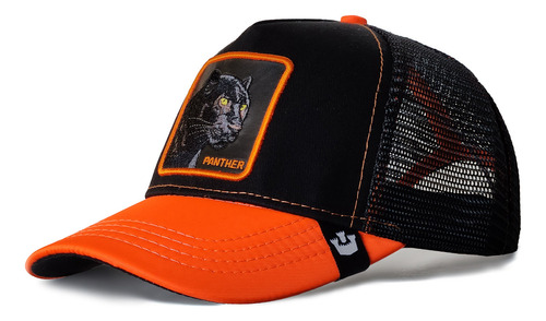  Gorra Curva Goorin Bros Snapback Trucker Pantera Negra