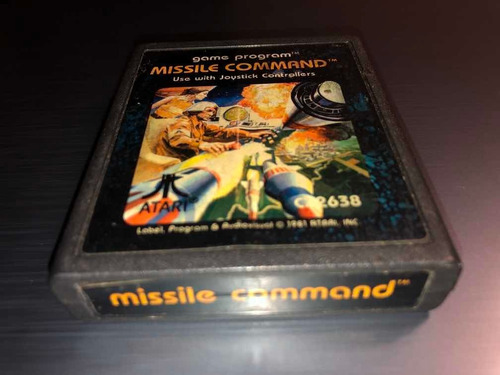 Juego Missile Command Atari 2600