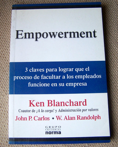 Empowerment Empoderar Ken Blanchard Libro Ja