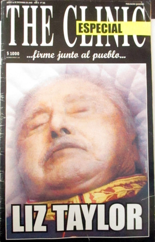  Revista The Clinic , Muerte De Pinochet