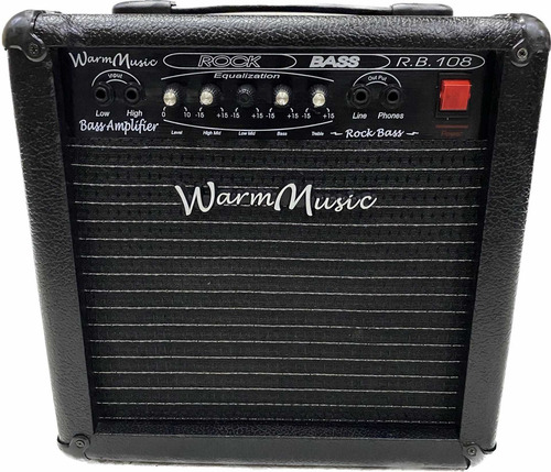 Amplificador Warm Music 108 Rb Baixo Raridade Mostruario