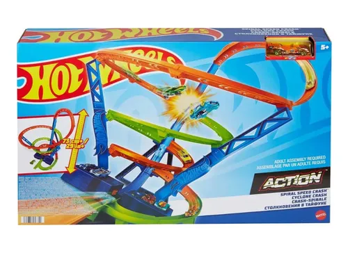 comprar Pista Hot Wheels Niños Ciclon