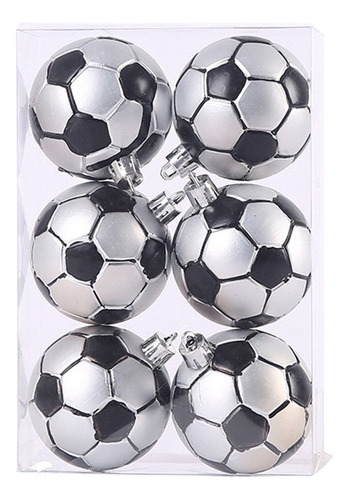 Bases De Fútbol Con Balón De Navidad De 6 Cm For Decorar Un