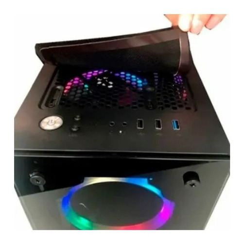 Gabinete Solarmax 5901 6 Fan Rgb Vidrio Templado Mexx 1