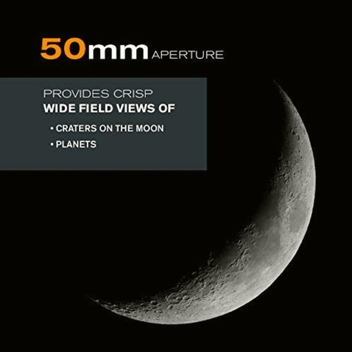 Celestron 21039 Telescopio Powerseeker Refractor, 50/600 Mm