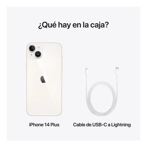Imagen 10 de 11 de Apple iPhone 14 Plus (128 GB) - Blanco estelar