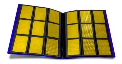 Imagem 2 de 2 de Pasta / Fichário Para Card Games Azul - Tam-3x3 Central