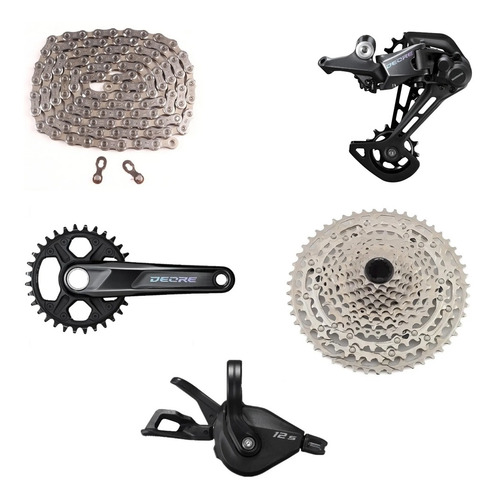 Grupo Shimano Deore M6100 10/51d 12 Velocidades