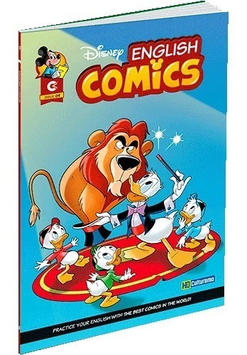 Livro Em Inglês Disney English Comics Edition 04