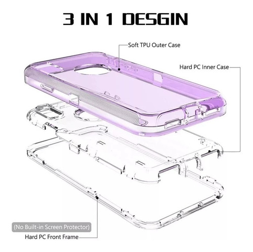 Carcasa Resistente 360 Compatible Con Samsung Galaxy S23