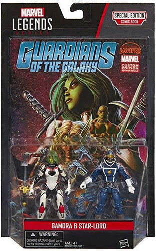 Marvel Legends Serie Guardianes De La Galaxia Gamora Y Star-