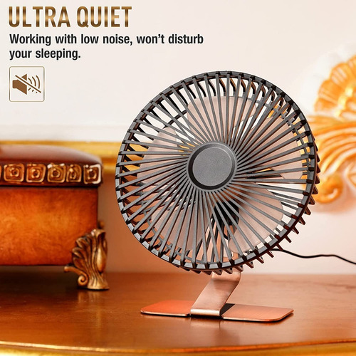 Ventilador De Escritorio Personal De Corriente Mini Moderno