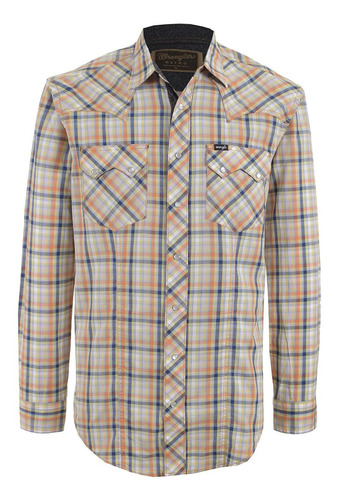 Camisa Vaquera Wrangler Hombre Manga Larga G11