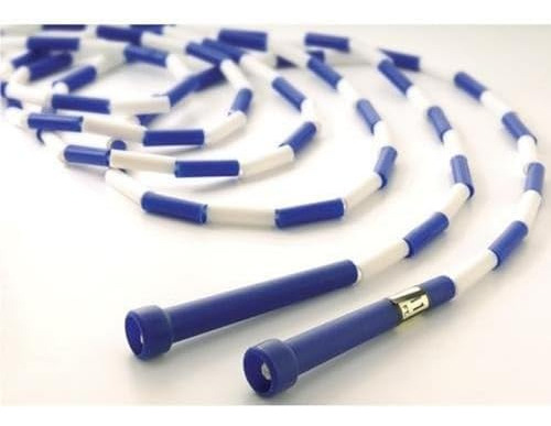Cuerda De Saltar Segmentada 8' Azul/blanco