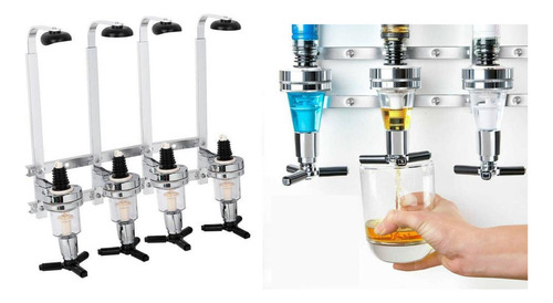 Soporte Dispensador De Licor De Montaje En Pared Pro 45ml