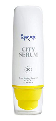 Supergoop Spf 30 Antiaging City Sunscreen Serum 20 Fl Oz