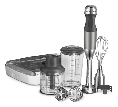 Licuadora Kitchenaid Khb De 5 Velocidades, Plateado Contour