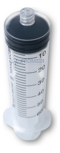 Seringa 60ml Sem Agulha Luer Lock Rosca Cx 25 Unidades