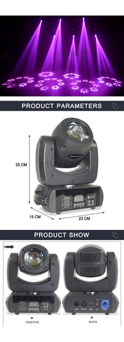 Cabezal Móvil ( Led 60w - 8 Colores )