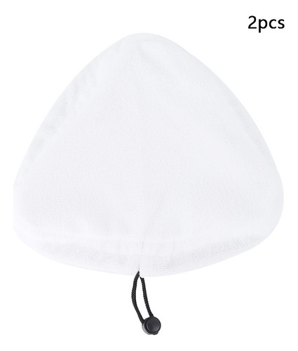 Fregona Triangular A Vapor Lavable De Repuesto, 2 Unidades