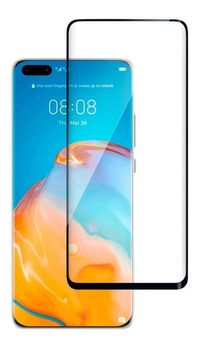 Vidrio Templado Full Cover 3d Curvo Para Huawei P40 Pro 