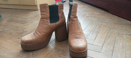 Botas De Cuero Pasqualini