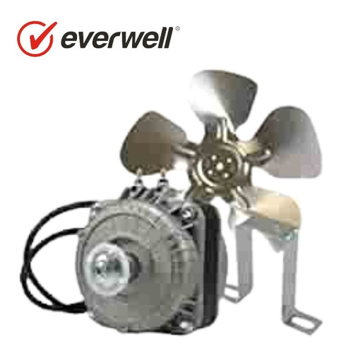 Motor Ventilador Nevera Base Y Aspa 10watts Everwell