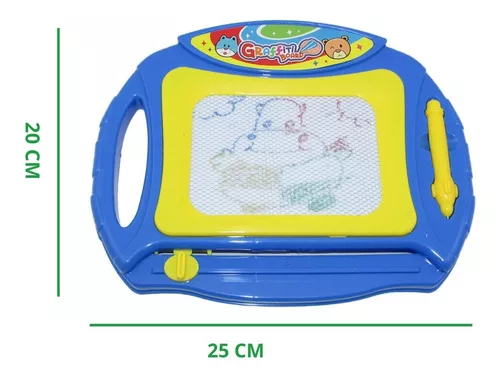 Pizarra Magnetica Infantil Dibujar 4 Colores Magica La Plata