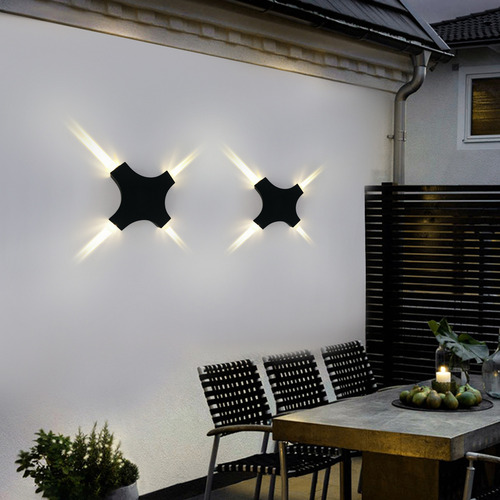 Lâmpada De Parede Led Para Exterior À Prova De Umidade All A