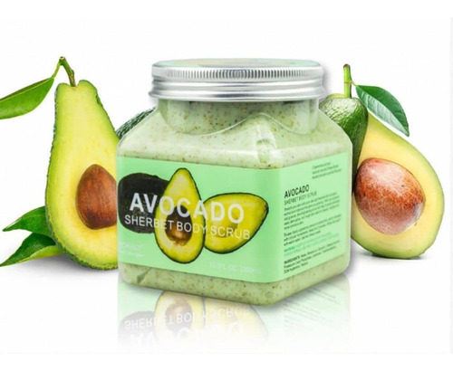 Exfoliante De Aguacate Cara Y Cuerpo Aclarante Iluminadora