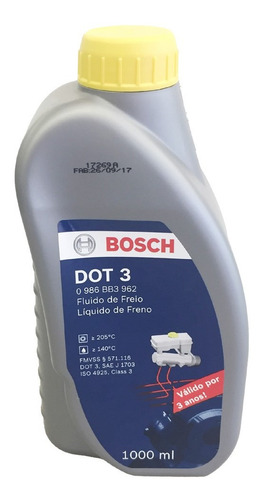 Liquido De Freno Bosch Dot 3 1lt