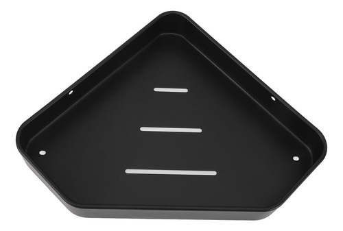 Estante Ducha Esquina Espacio Aluminio Montado Pared Negro