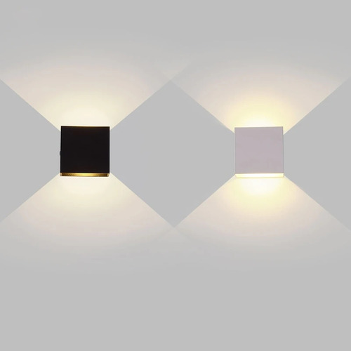 Lámparas De Pared De Aluminio Led,para Interiores 6w