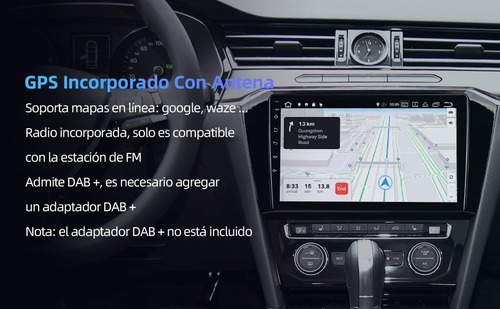 Ccisudar Estéreo 1+32gb Android Para Vw Passat B8 2015- Gps